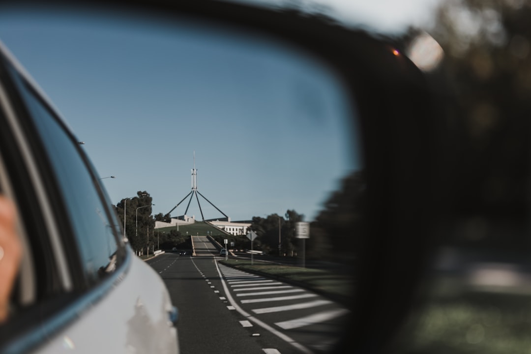 Canberra cityscape with Parliament House